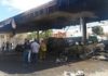 Apagan fuego afecto estación combustible en Santo Domingo
