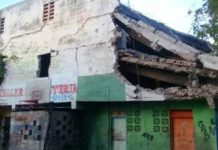 Un edificio afectado por terremoto del 2013 colapsa en Puerto Plata