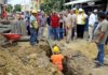 Silvio Durán supervisa aguas residuales del sector Villa Verde