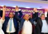 Frente Unido por Santiago apoya masivamente a Gonzalo Castillo, Valentín y Fernando Rosa