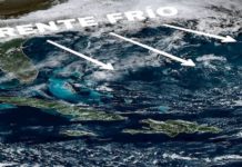 Onamet anuncia llegada de un frente frío en República Dominicana