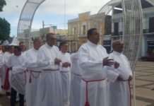 Iglesia Católica ordena nueve diáconos permanente en La Vega