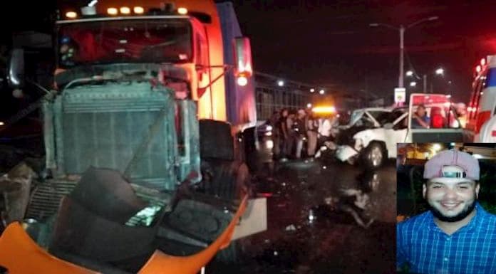 Accidente deja un muerto y cuatro heridos en autopista Joaquín Balaguer