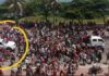 Multitud custodiada por policías penetra playa de Puerto Plata pese a coronavirus