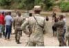 Autoridades dominicanas y haitianas se reúnen en pleno río Masacre