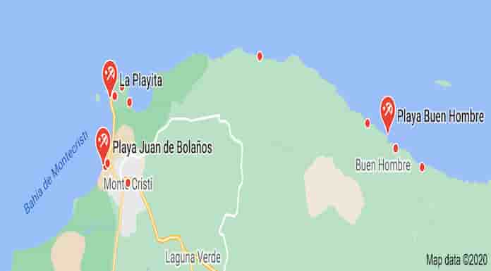 Salud Pública prohíbe uso de playa Juan de Bolaños en Montecristi