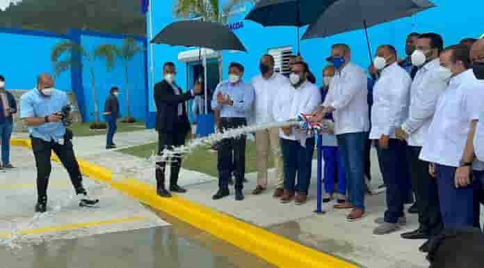 Presidente Abinader inaugura acueducto de Baiguate en Jarabacoa