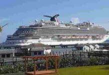 Turismo de crucero en Puerto Plata con llegada del barco Carnival Horizon