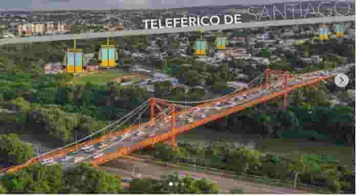 En Bella Vista reciben con alegría construcción Teleférico de Santiago