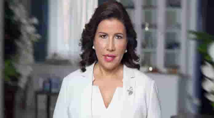 Margarita Cedeño anunció sus aspiraciones a la Presidencia