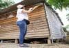 Voluntariado Bancentraliano y TECHO pintan casas y donan filtros de agua