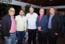 Andrés Bautista celebra encuentro navideño a comunicadores de Moca
