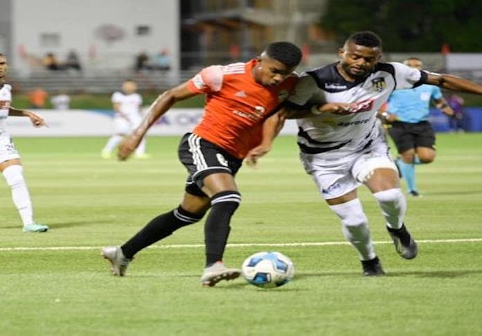 Cibao FC y Moca FC empatan a un gol en inicio torneo 2022 de la LDF