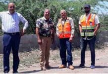 Ingenieros inspeccionan posible ruta de carretera Santiago Oeste-La Canela