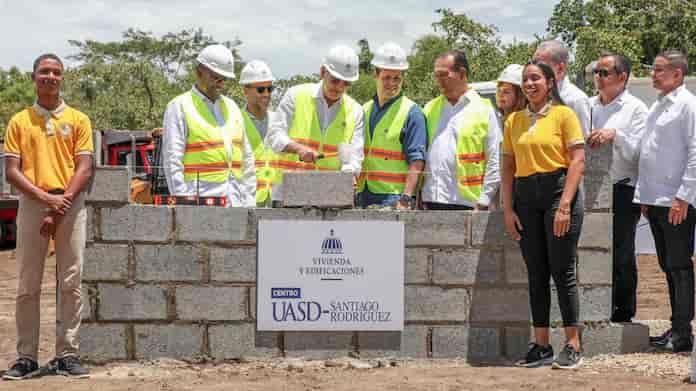 Presidente Abinader inicia construcción UASD en Santiago Rodríguez