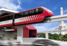 Monorriel de Santiago: pruebas con trenes comienzan en octubre y operación inicia este 2026