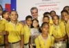 Santiago: Abinader inaugura escuela básica en La Barranquita