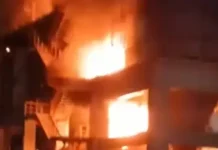 Varios miembros de una familia sufren quemaduras graves tras incendio en Santiago