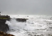 Escasas lluvias y oleaje peligroso para este miércoles 18 de marzo de 2026