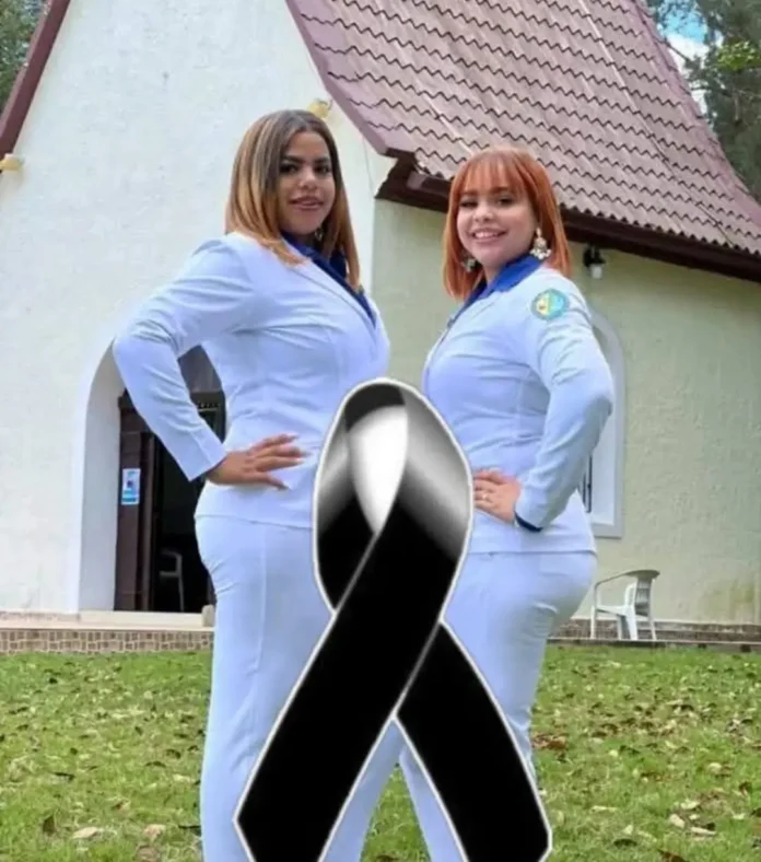 Anyelissa María Reyes y Ana Angélica del Orbe,