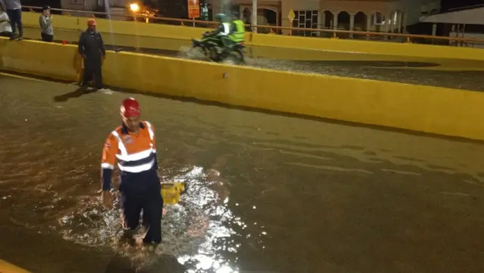 Inundaciones en elevado de la Estrella Sadhala (2)