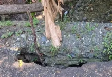 Dajabón: comunidades temen colapso de puente abandonado entre El Pino y Loma de Cabrera