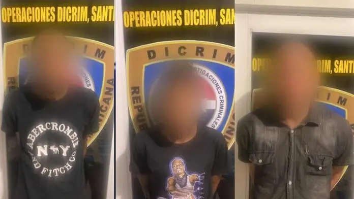 Santiago- Apresan a tres falsos choferes que asaltaban pasajeros (1)