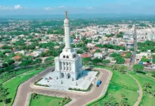 Avanza la intervención integral del Monumento a los Héroes de la Restauración y la Marca Ciudad Santiago