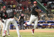 Pedro Severino bateó HR y Leones dejaron a las Águilas en el terreno