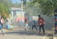 Una muerte en Villa González desata protestas tras atropello causado por una patrulla policial