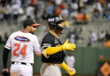 Águilas Cibaeñas triunfan sobre Toros y se colocan a un juego del segundo puesto de la semifinal