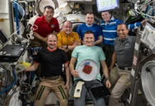 Cuatro astronautas abandonarán la Estación Espacial Internacional