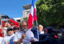 Moradores de Santiago y Puerto Plata protestan contra explotación minera en la Cordillera Septentrional