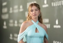 Sydney Sweeney colgó brasieres en el cartel de Hollywood y podría enfrentar cargos