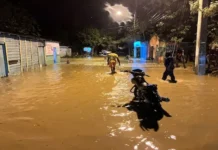 Aguaceros causan estragos en Puerto Plata y obligan a cerrar balnearios de ríos