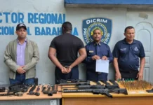 Apresan a militar con amplio arsenal durante operativo en Barahona