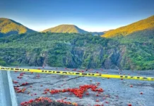 Cierran «Cruce de Ocoa» tras socavón