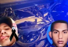 Constanza: choque entre motocicletas deja un muerto y un herido de gravedad En la imagen figuran el joven muerto y el herido.
