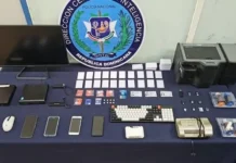 Policía desmantela laboratorio de falsificación de documentos en Santiago