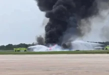 Accidente aéreo en La Romana deja dos muertos tras intento de aterrizaje de emergencia