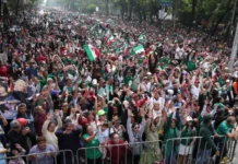 México rompe el récord de la ola humana más grande del mundo