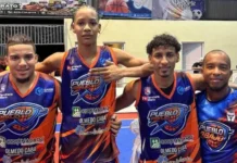 DUARTE: Pueblo Abajo vence a Barrio Sur en tiempo extra y empata la serie final del Torneo de Baloncesto Municipal de Castillo