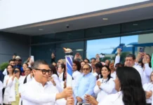 El SNS recibe antorcha de Juegos Centroamericanos y del Caribe Santo Domingo 2026