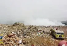 Autoridades declaran en estado de emergencia el vertedero de Jarabacoa por incendio y contaminación