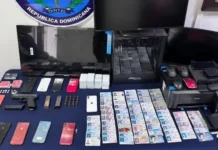 Allanamientos en Santiago dejan cinco apresados y evidencias de falsificación