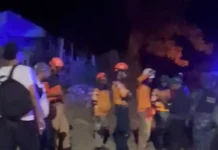 Rescatan a 5 pescadores, tras extraviarse en zona montañosa de Tamboril, Santiago