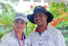 Aguasvivas y Fernández conquistaron primera Parada del Tour Nacional Juvenil de Golf