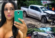 Yeimy Anadilia muere en accidente en La Vega
