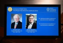 Estadounidenses Michael Woodford y Robert Hall ganaron el Nobel de Economía